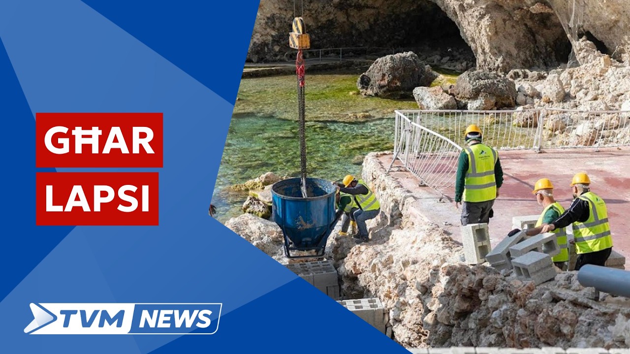 Għaddej ġmielu x-xogħol biex Għar Lapsi jerġa’ jingħata lura lin-nies