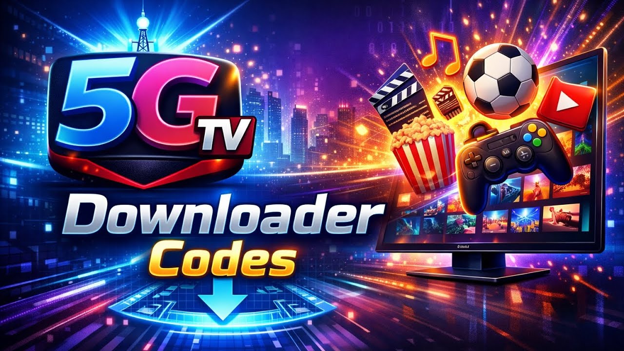 5G TV أقوى تطبيق لمشاهدة القنوات والمباريات بجودة عالية 📺🔥