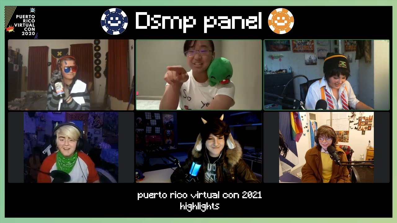 Dream SMP panel highlights [Puerto Rico Virtual Con]