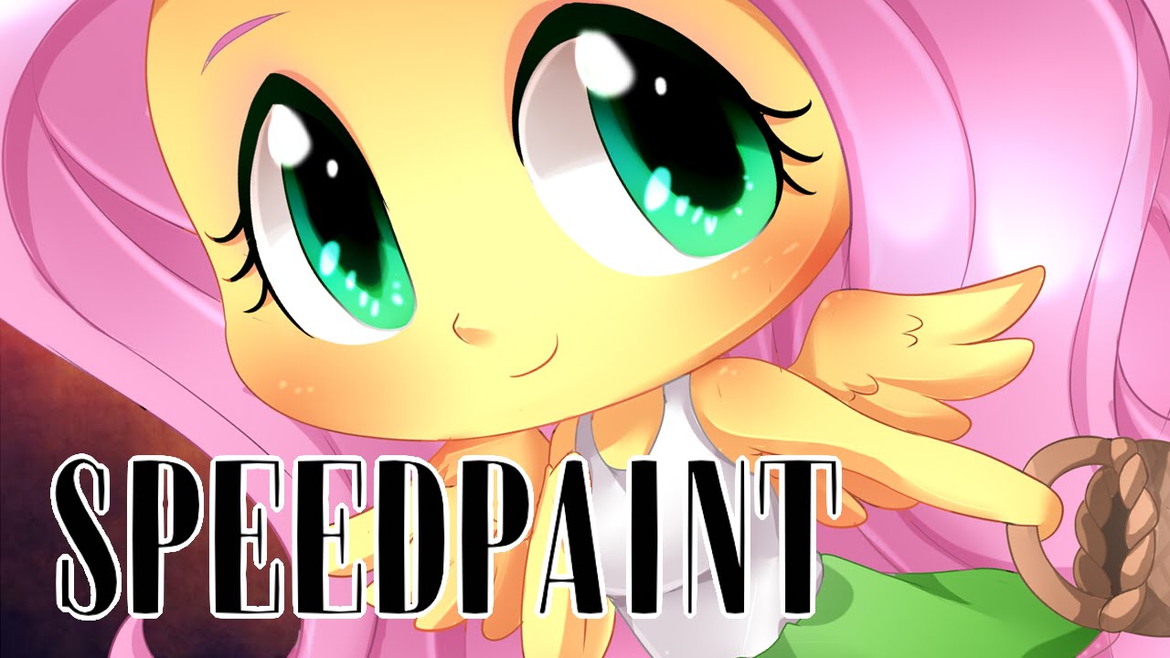 Chibi Fluttershy - MLP Speedpaint
