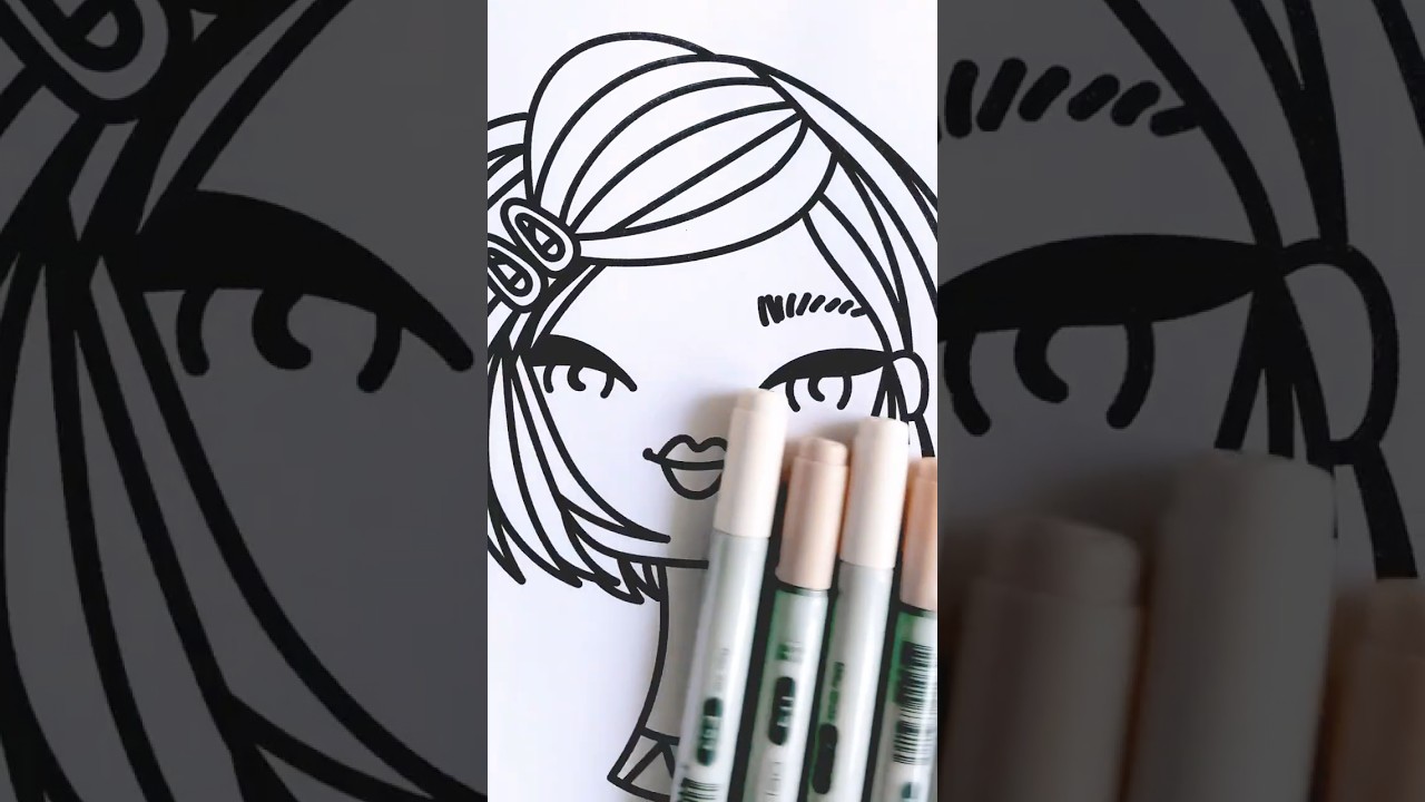 Coloring this coloring book for grown ups, adults and teens #coloring #shorts #coloring #art drawing