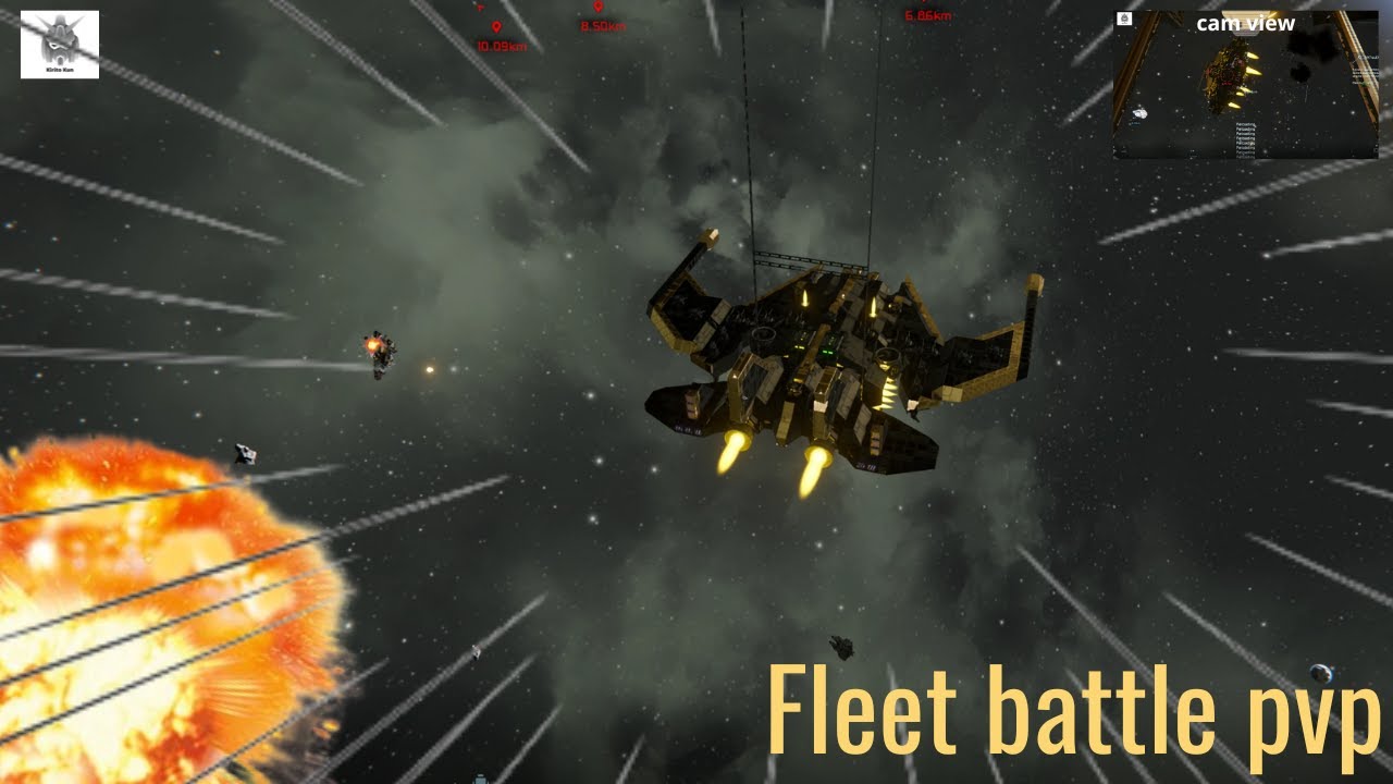 Space Engineers PVP - Battle of Steel Monsters - Atmospheric fight - Survival Server