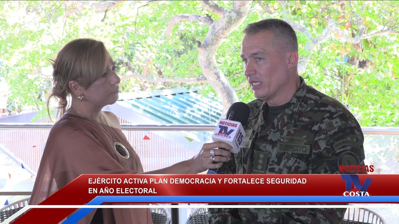 Ejército activa plan democracia y fortalece seguridad en año electoral