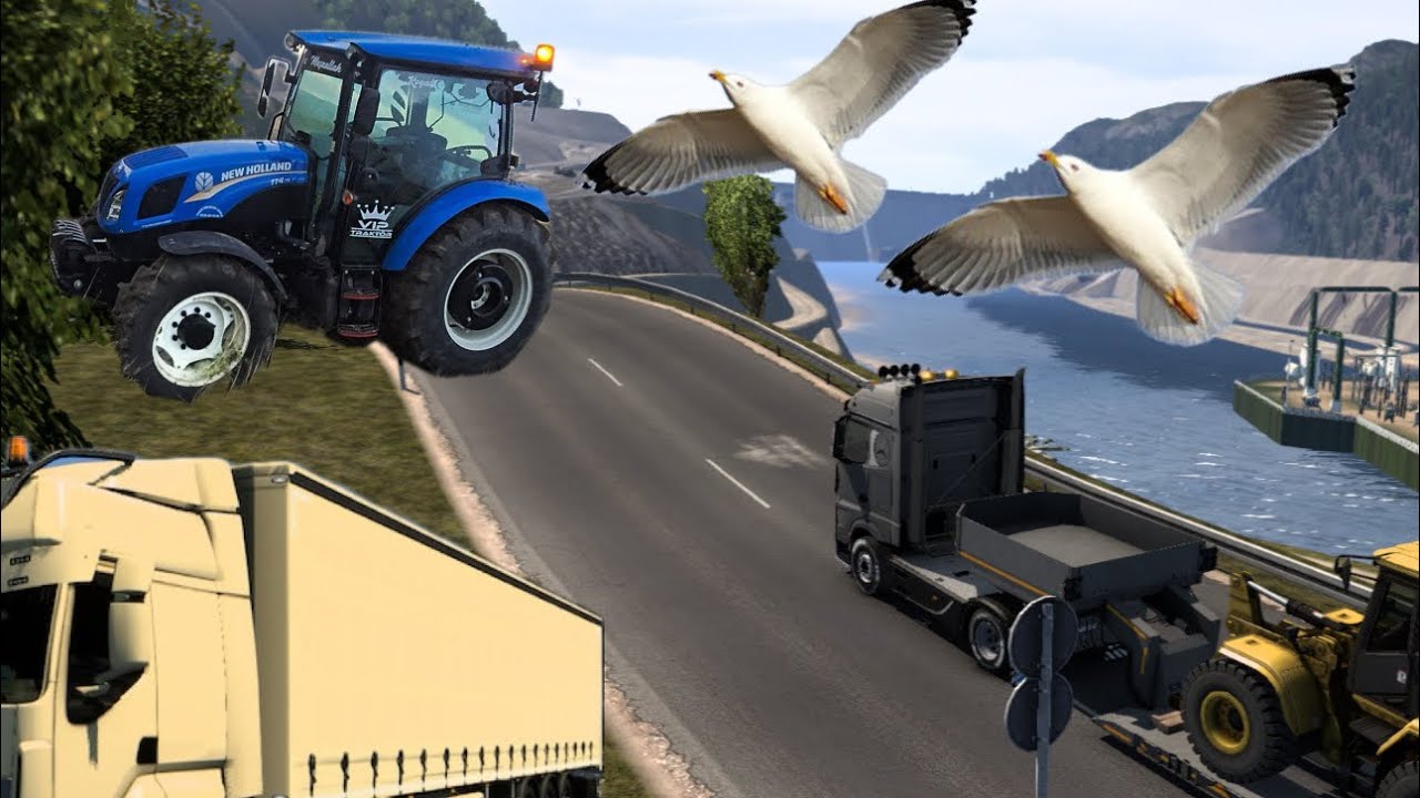 HYPER İNŞAAT YAPI MALZEMELERİ VE NAKLİYAT !! YOLLAR !! #ets2 #gaming #eurotrucksimulator2 #like