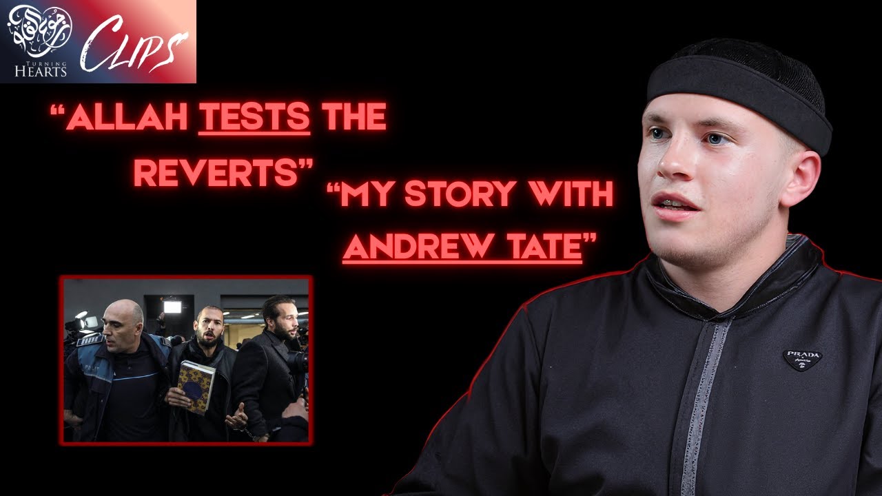 A British Revert on His First Struggles in Islam, And Andrew Tate | Turning Hearts Clips