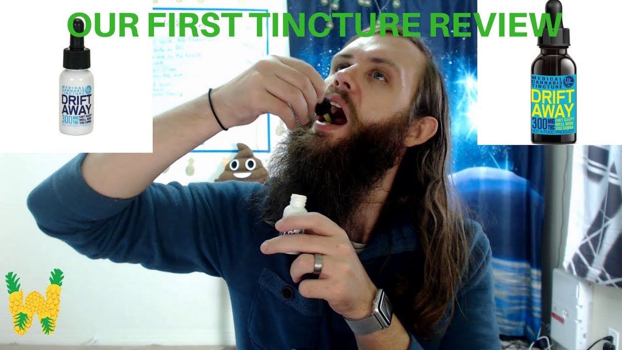 Tincture Time! Yummi Karma Drift Away Tincture 300 mg review.