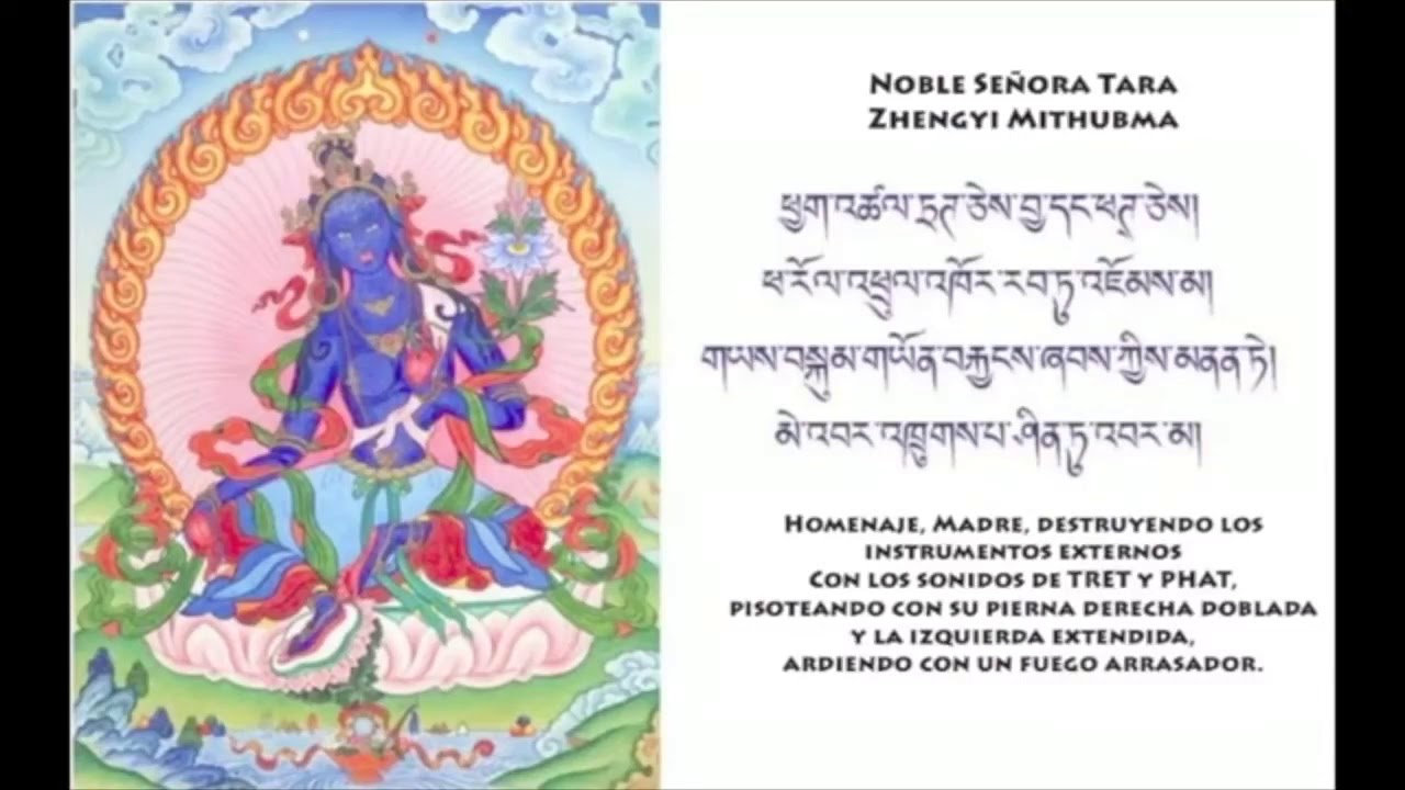 Alabanza a las 21 Taras   Cantado por S S  17º Karmapa Ogyen Trinley Dorje