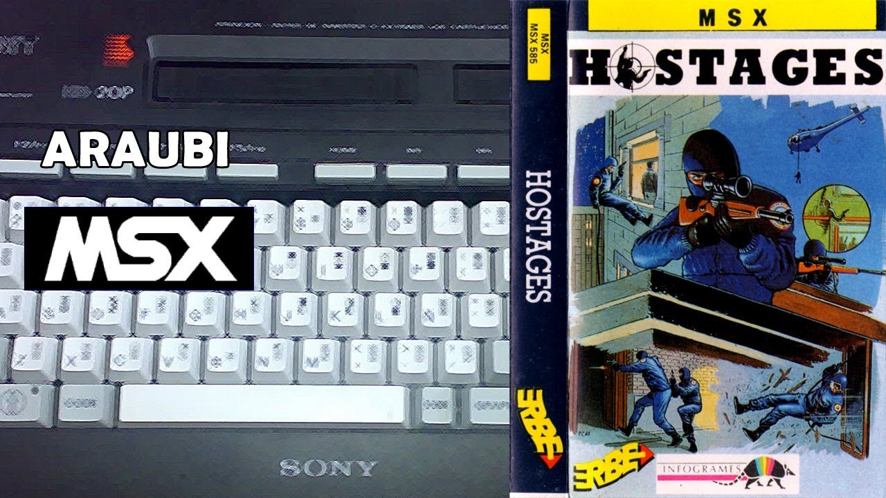 Hostages (New Frontier, 1990) MSX [477] Walkthrough