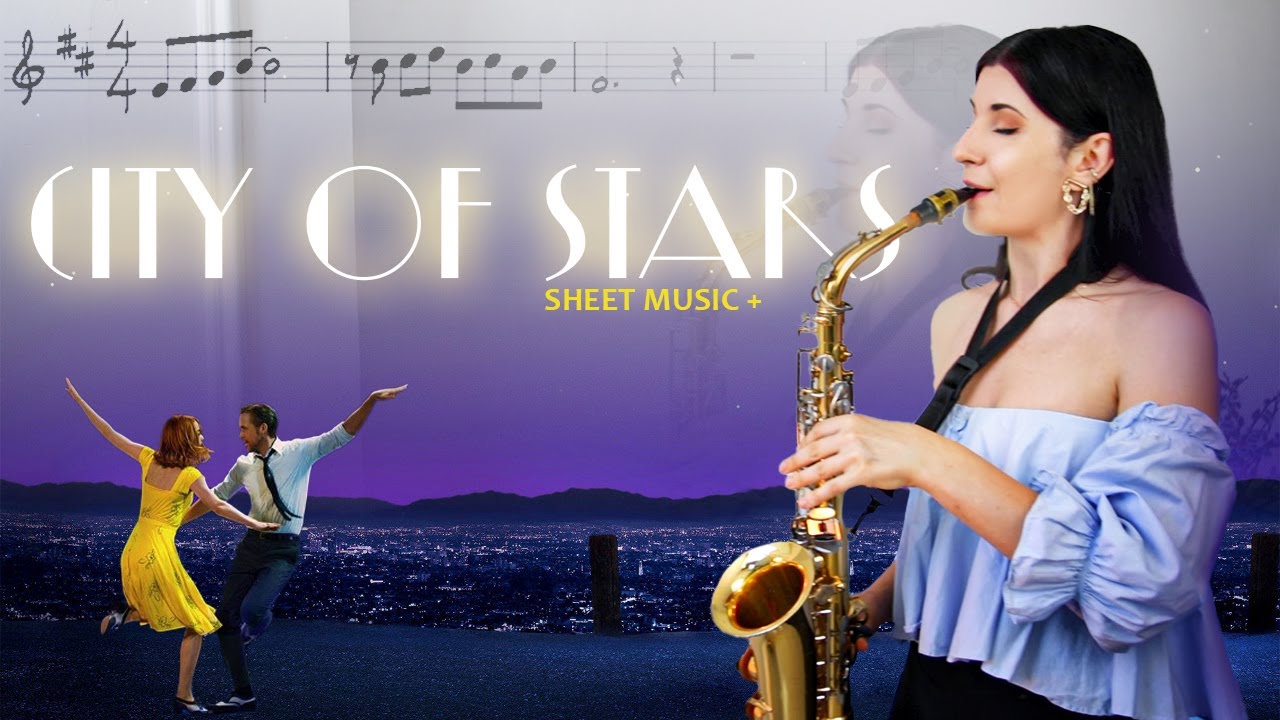 City of Stars + sheet music for Alto Saxophone La La Land OST