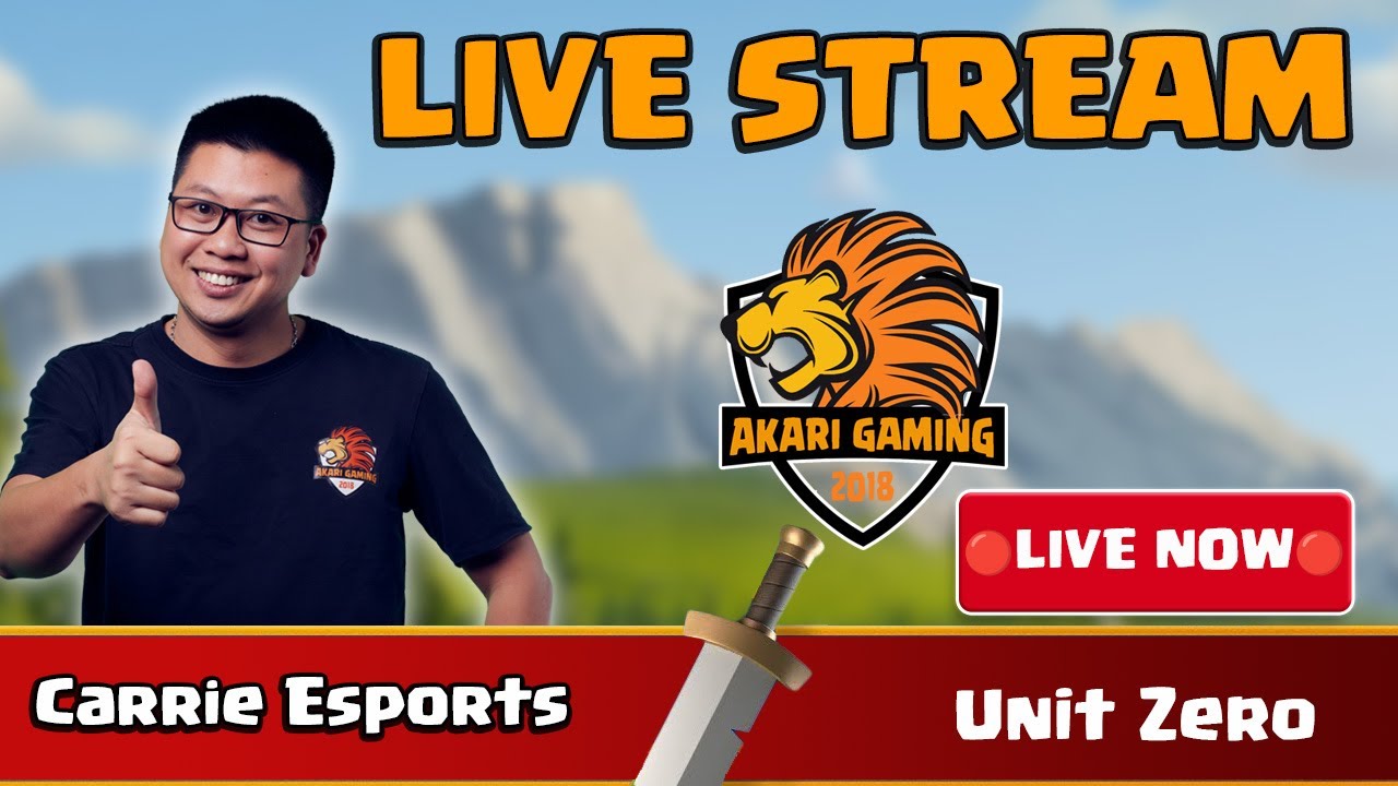 🔴[LIVE STREAM]🔴Carrie Esports and Unit Zero | DOD | TH18 | Clash of Clans