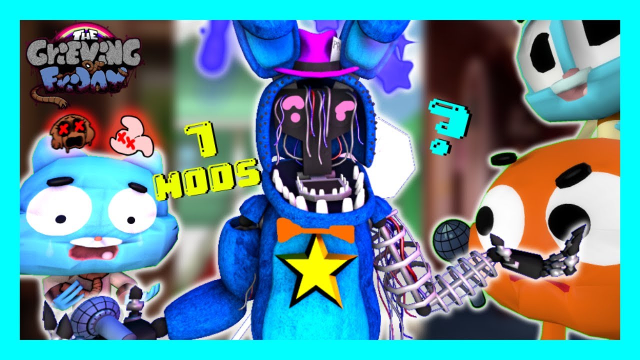 [Friday Night Funkin Mods] SO MUCH GUMBALL!!! - The Grieving of Friday Demo & MORE