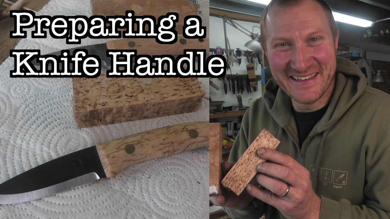Knifemaking - Preparing Wood for a Knife Handle