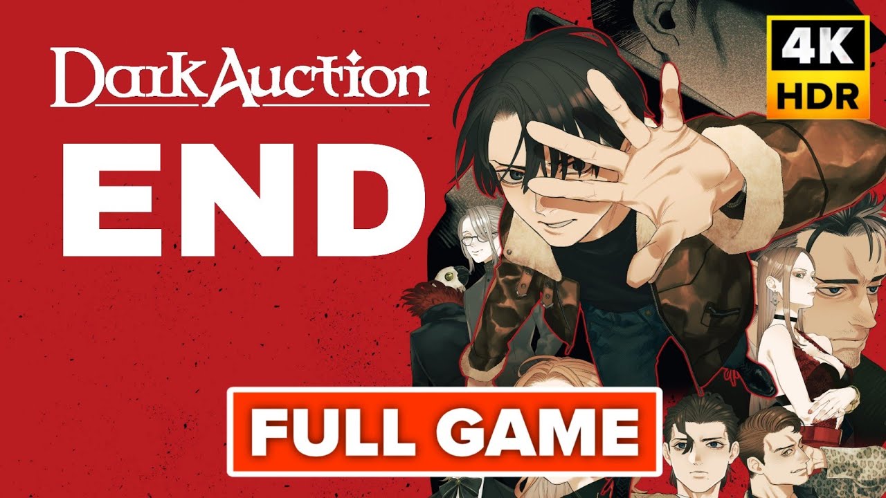 Dark Auction Gameplay Walkthrough FULL GAME (3/3) ENDING (4K 60FPS) No Commentary