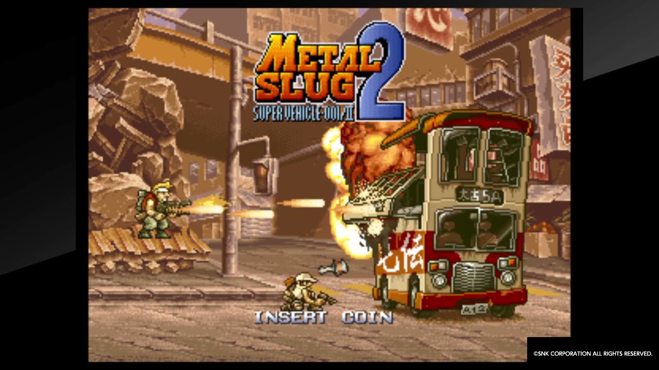 METAL SLUG 2 Opening Demo Video