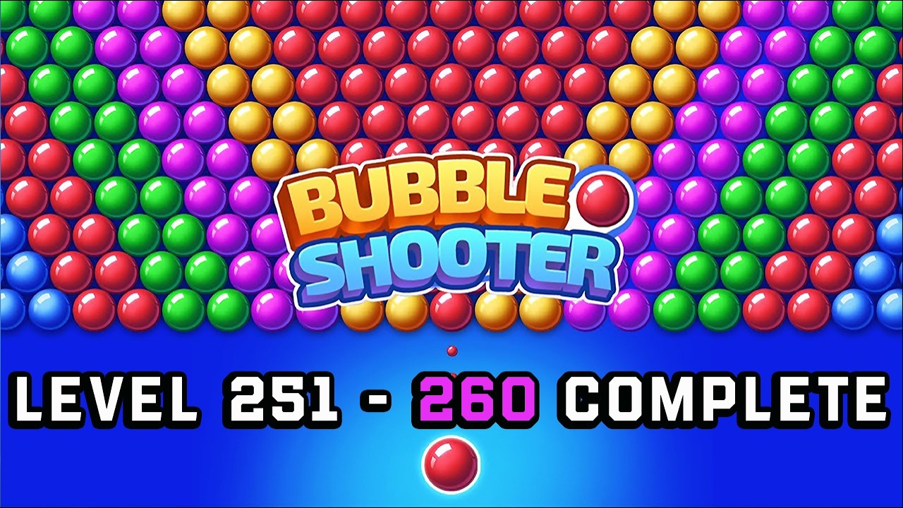 🎯 Bubble Shooter Level 251-260 | Perfect Aim & Full Walkthrough 💥 Bubble Shooter Gameplay | IVYGAMES