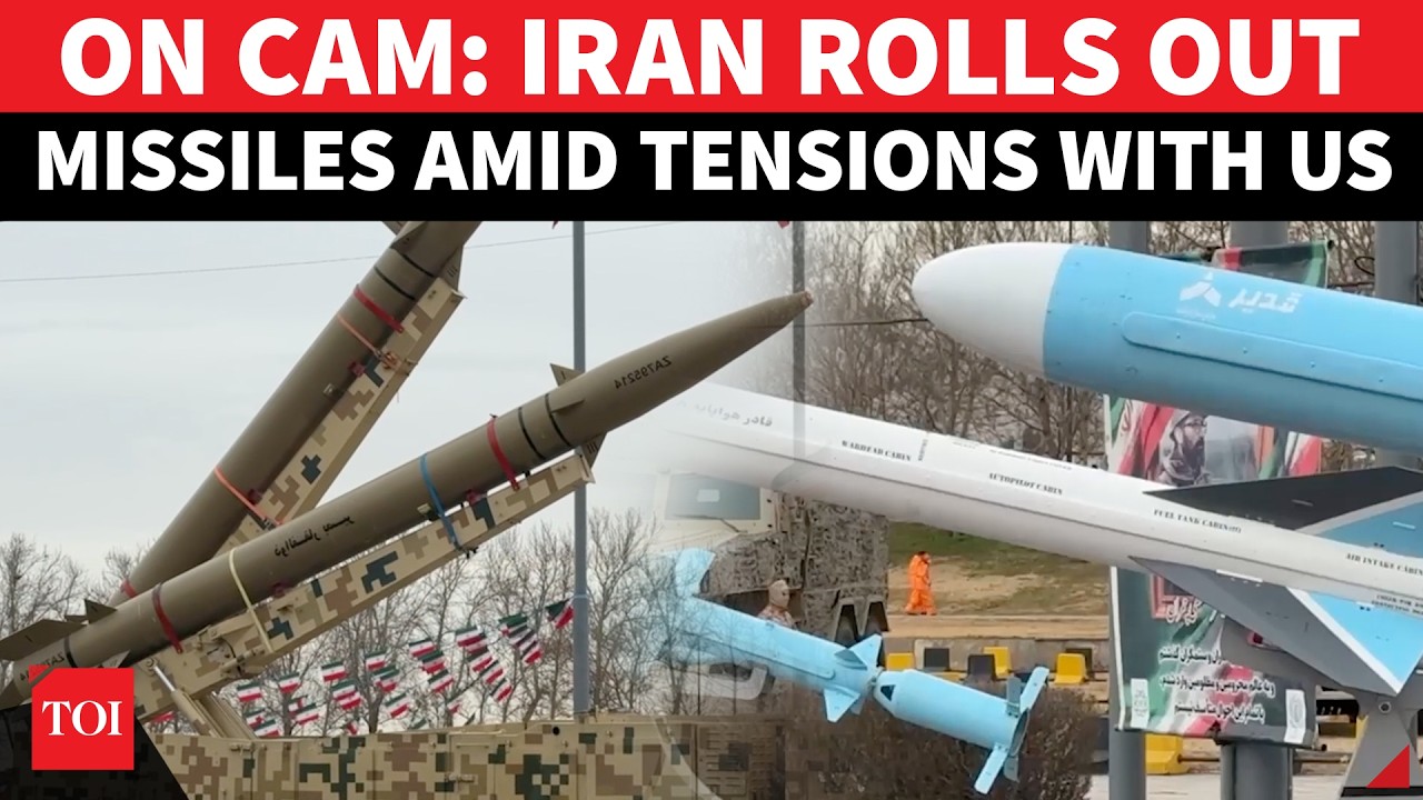 Iran's Missiles Point Towards US Military Assets In Mideast? Tehran Marks 47 Years Of Revolution