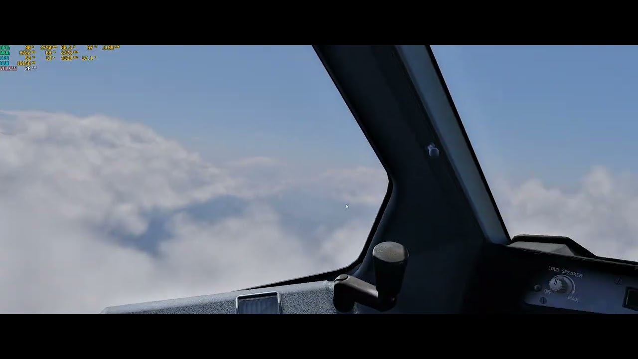 X-Plane 12.4.0 - Air Bus A330 - Intel Arc B570 - High Graphics at 2560x1080p