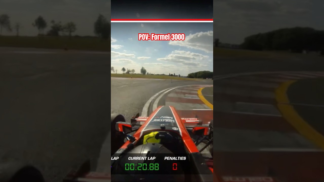 Driving a Formel 3000 race car on the track!  #racing #f1 #car