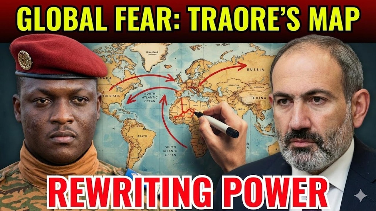 Why Global Powers Fear Him: Ibrahim Traore's Bold Map