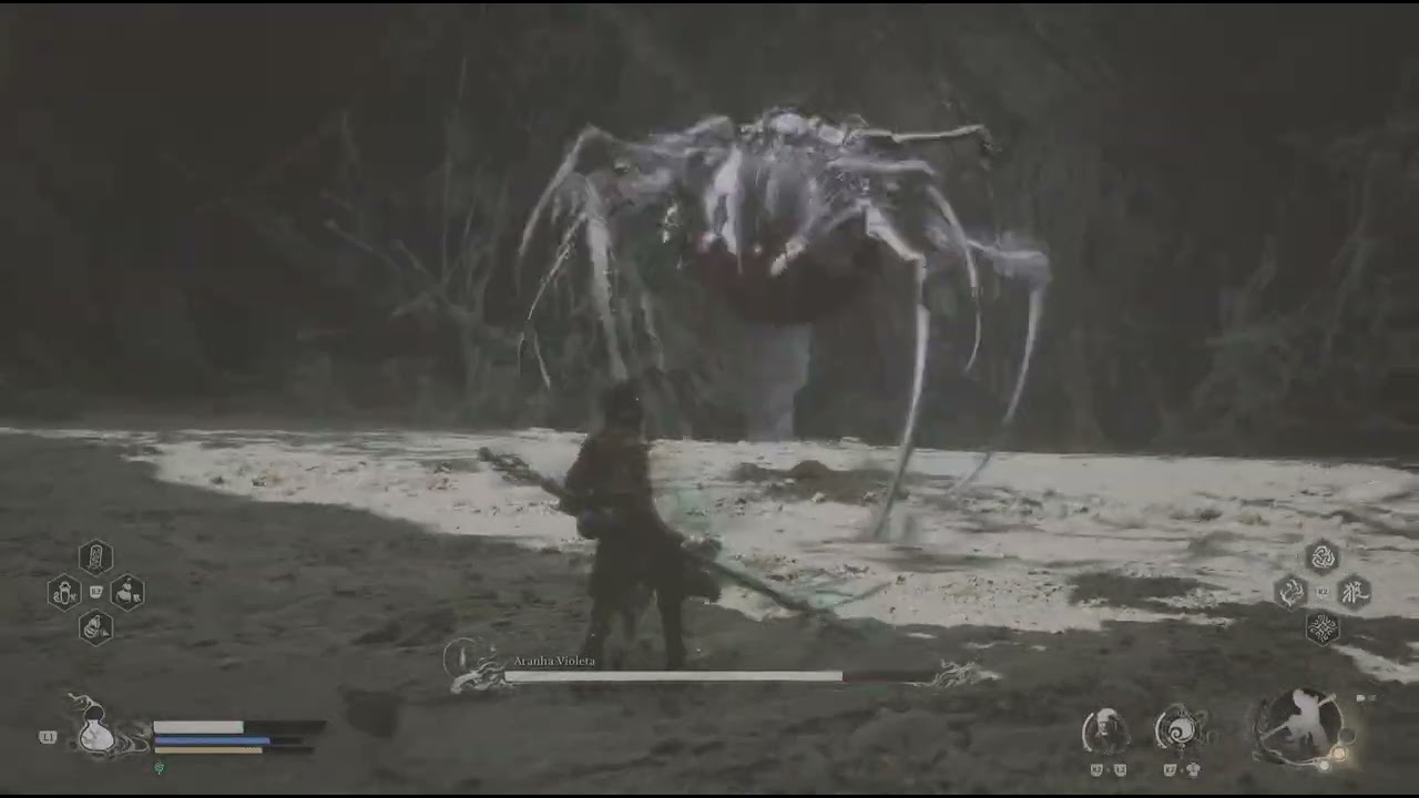 Aranha Violeta - Boss - Black Myth Wukong.