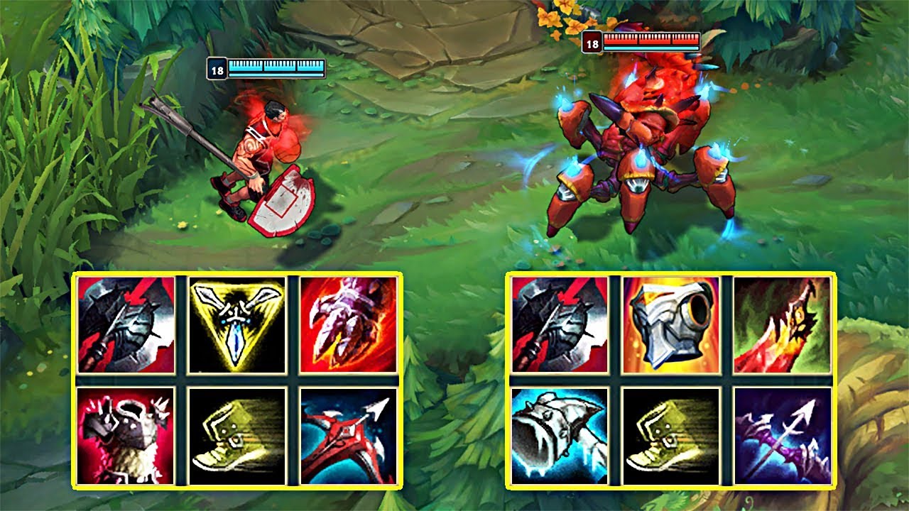 DARIUS vs MINIGUN URGOT FULL BUILD FIGHTS & Best Moments!