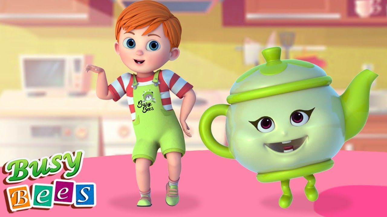 I’m a Little Teapot Song | Best Songs For Childrens | Dance Song For Kids | Busy Bees Nursery Rhymes