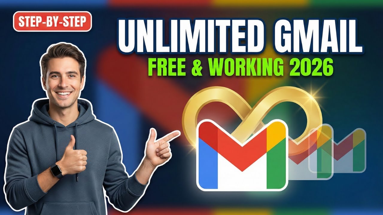 Unlimited Gmail Accounts 2026 Method | Bulk Create Gmail Automatically
