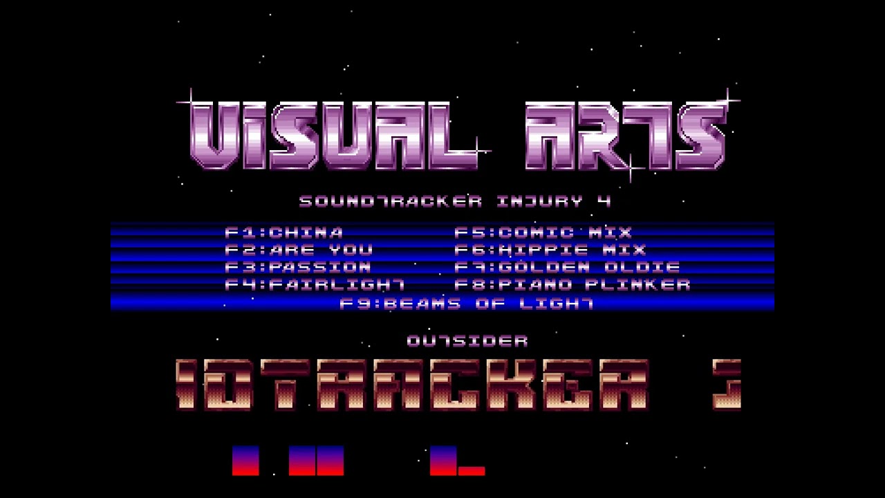 Soundtracker Injury 4 by Visual Arts (Amiga musicdisk) (1989) (50fps in 4:3)