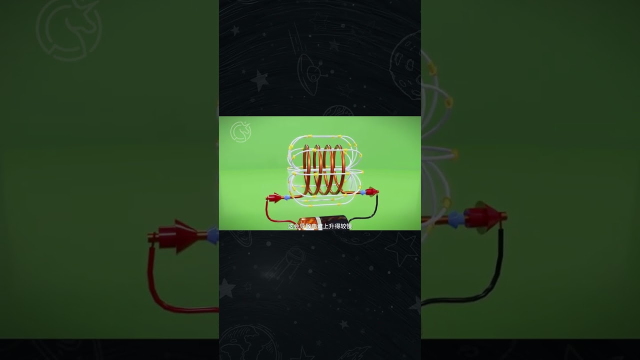 一個小小的電磁線圈構成的電感器卻有著神奇的功能 #電感器 #科普 #電子元器件 #工作原理 #電子愛好者