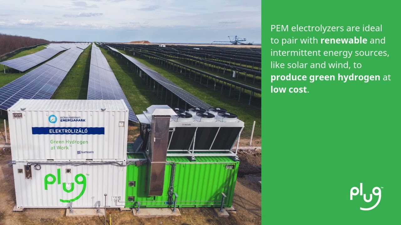 Electrolyzer Basics: Renewable Hydrogen Production | Plug Power