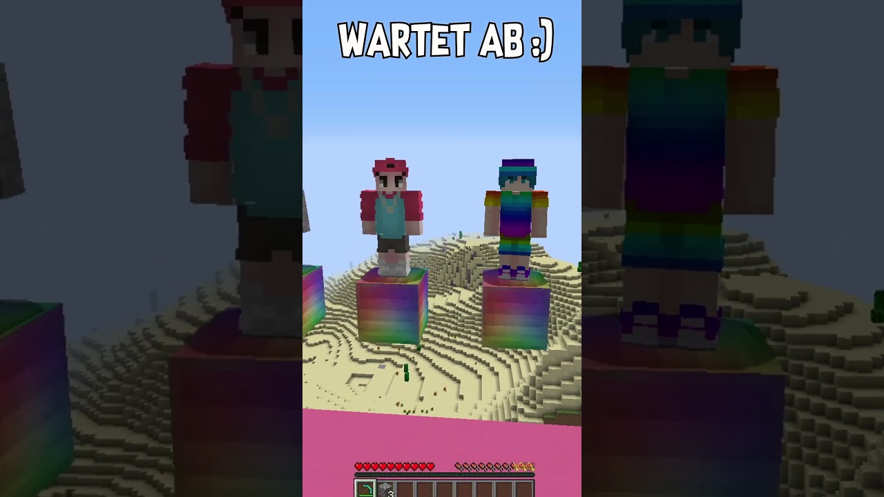 Candy iCrimax oder Alphastein? 😳💙 #minecraft #shorts