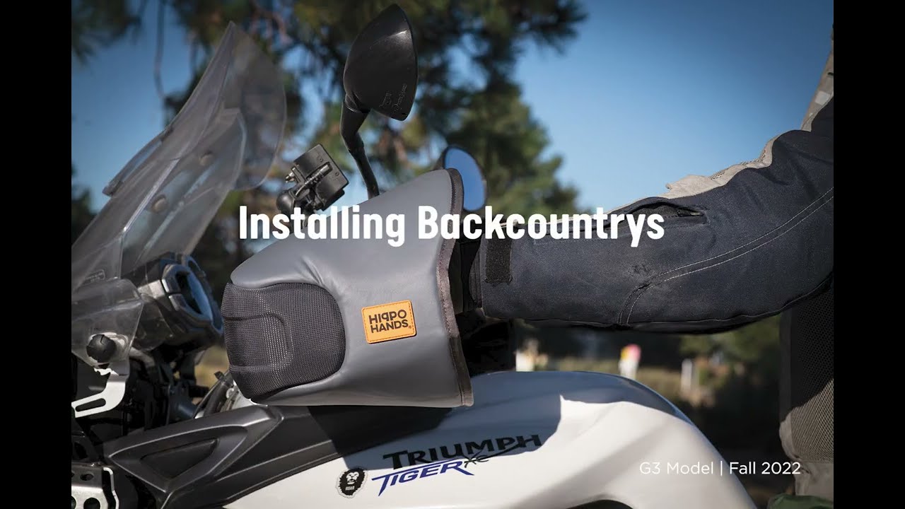 Hippo Hands BACKCOUNTRY Gen3 Install Video 2022/23
