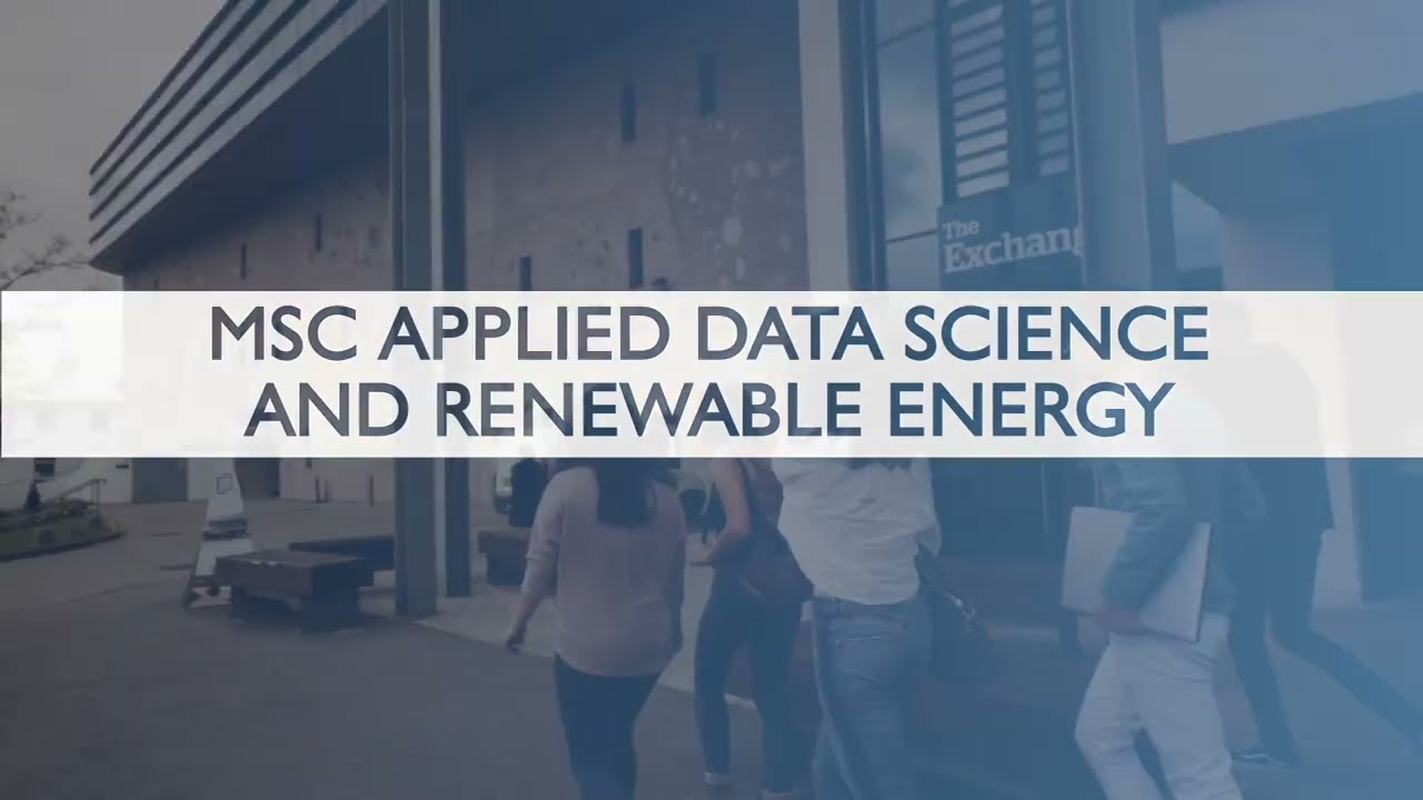 Discover MSc Applied Data Science and Renewable Energy at the University of Exeter