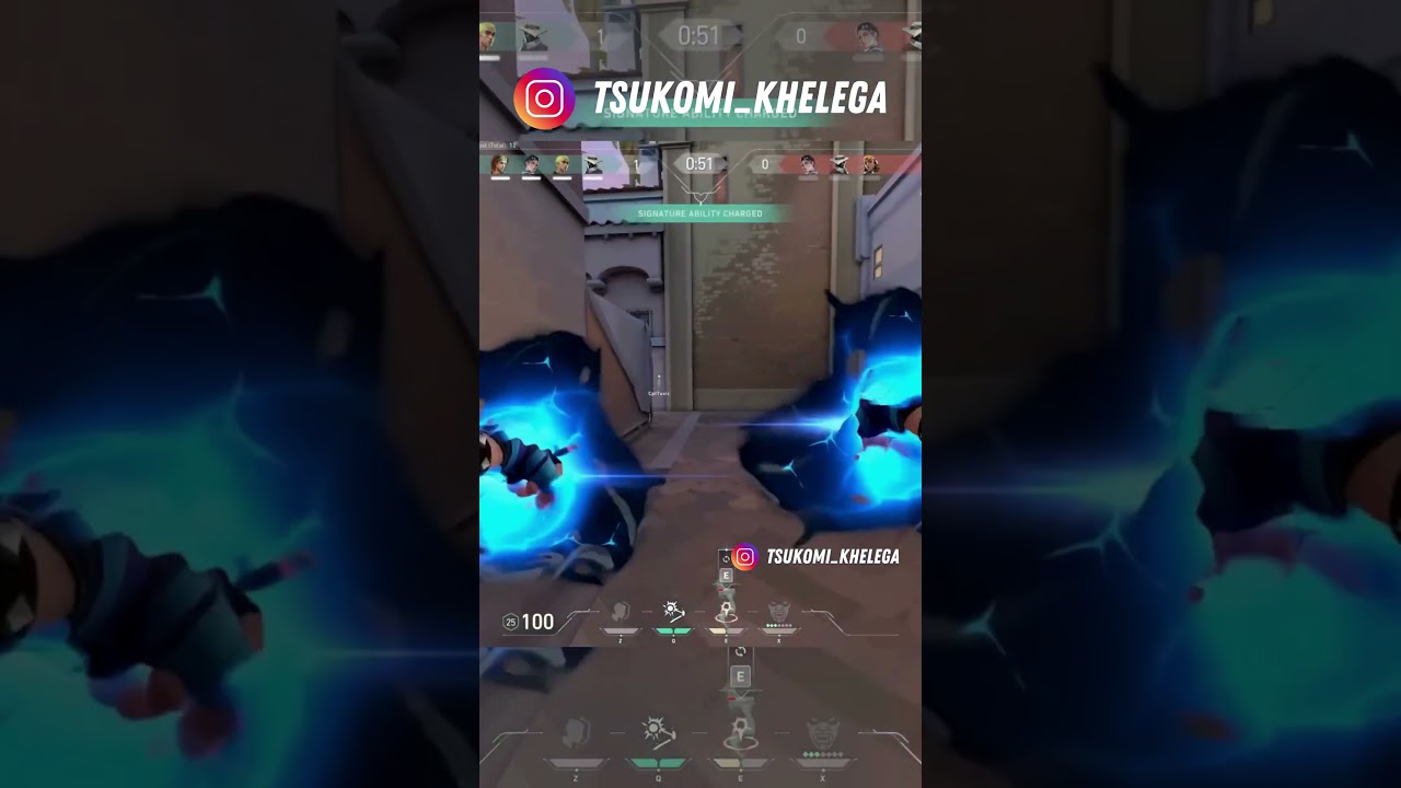 Epic Valorant Fail: Gravity&rsquo;s Got Jokes! 😂 | Funny Gaming Moments | Tsukomi Khelega #shorts