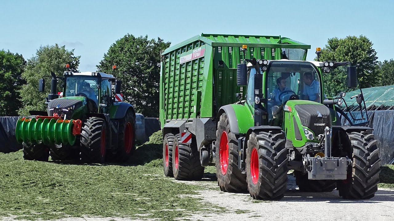 Grass Silage | Fendt 724 + 720 + Tigo 75 XR + D 60 PR | Mechan Groep | 2019