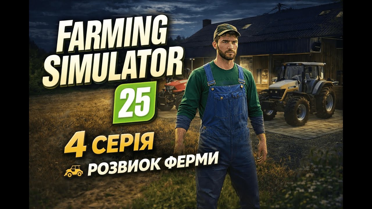 Farming Simulator 25 ▶ 4 Серія | Купуємо техніку