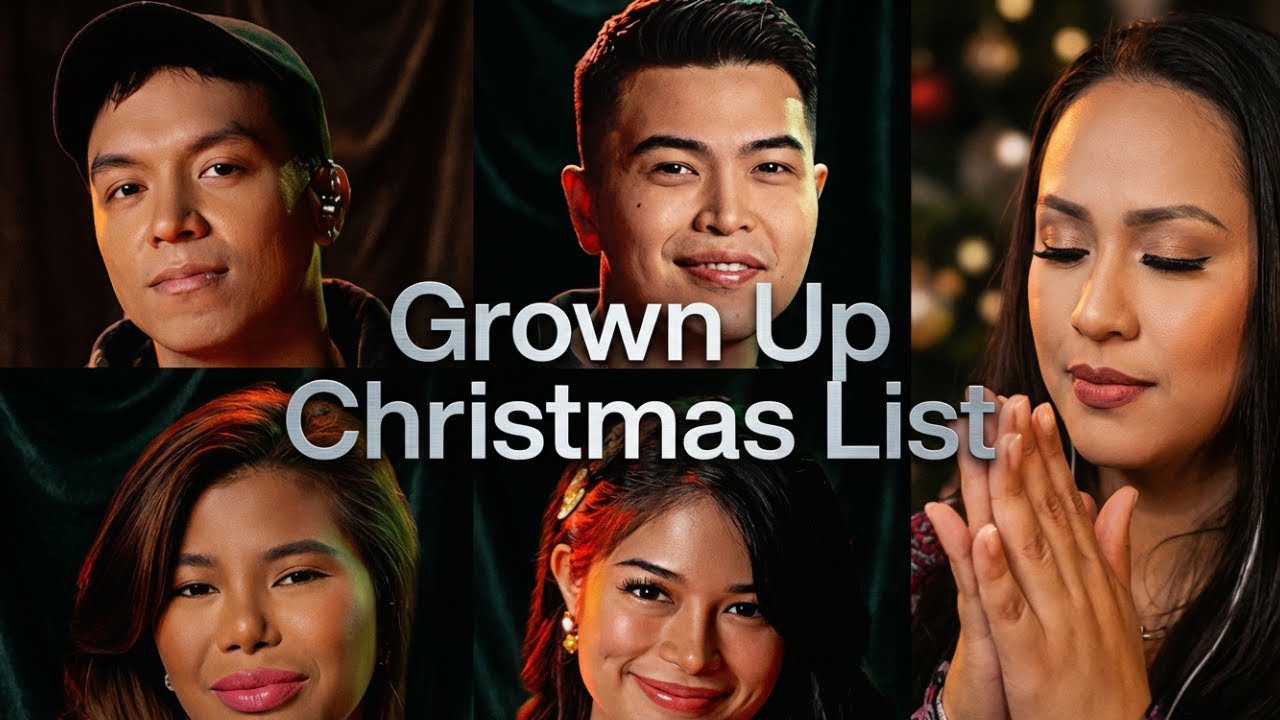 Grown-Up Christmas List - Cover by - Daryl Ong, Sam Mangubat, Katrina Velarde, Gigi De Lana.