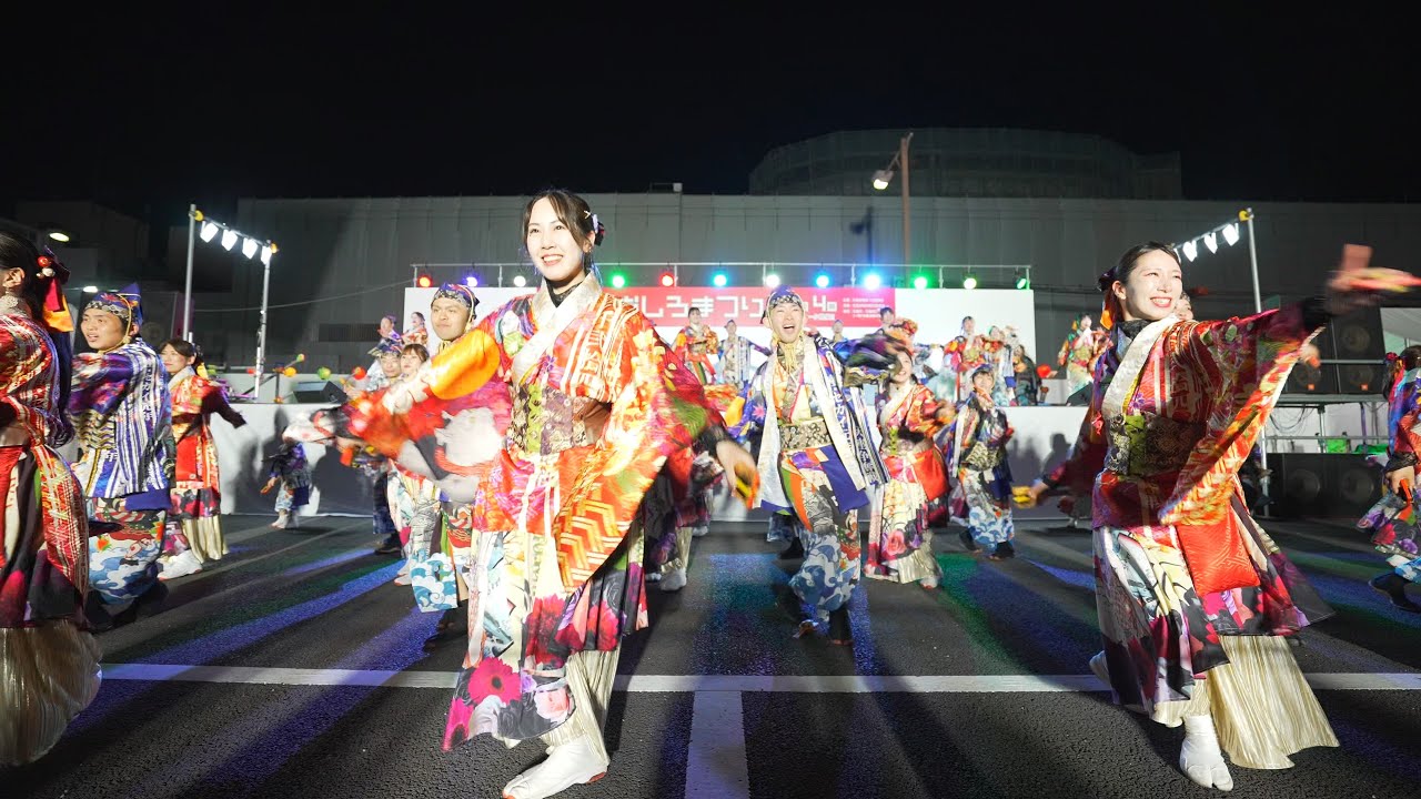 [4K] ほろろ一座 夢錦　丸亀お城まつり 2025 まるがめ婆娑羅ダンス　市民ひろば北側ステージ