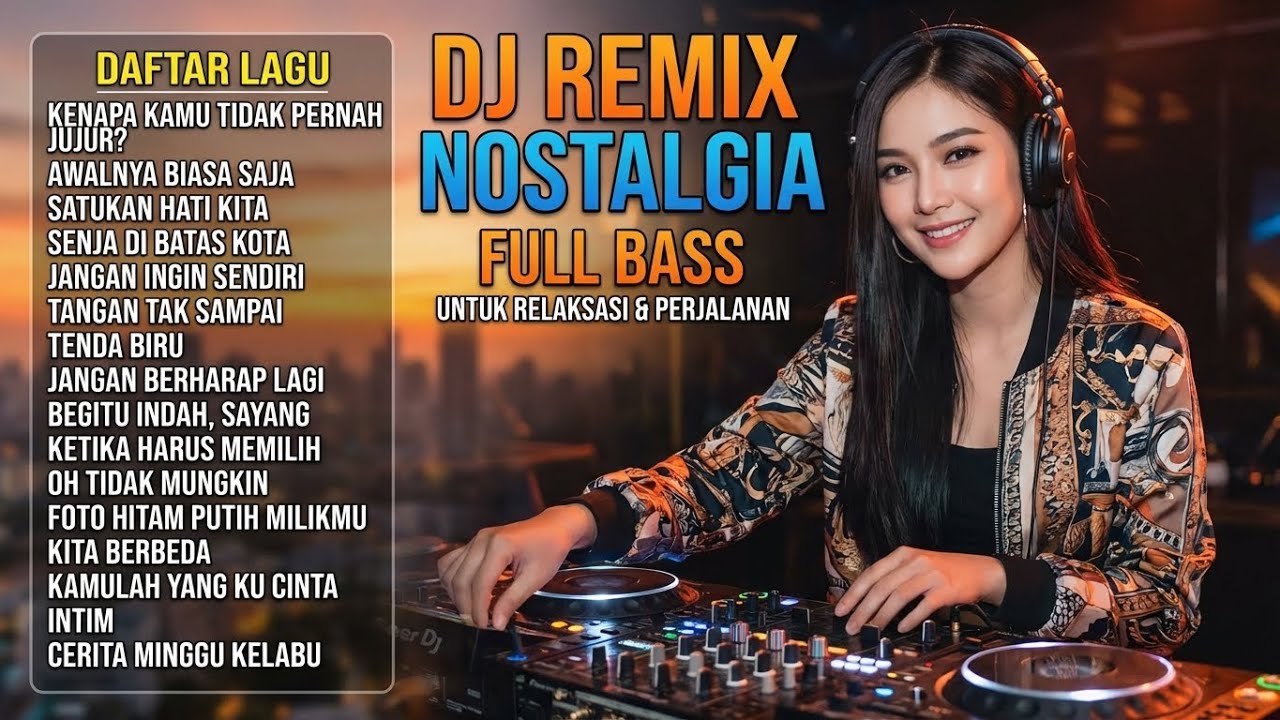 DJ Remix Nostalgia Lawas Terpopuler 🎧 Lagu Kenangan Jadul Viral Paling Dicari