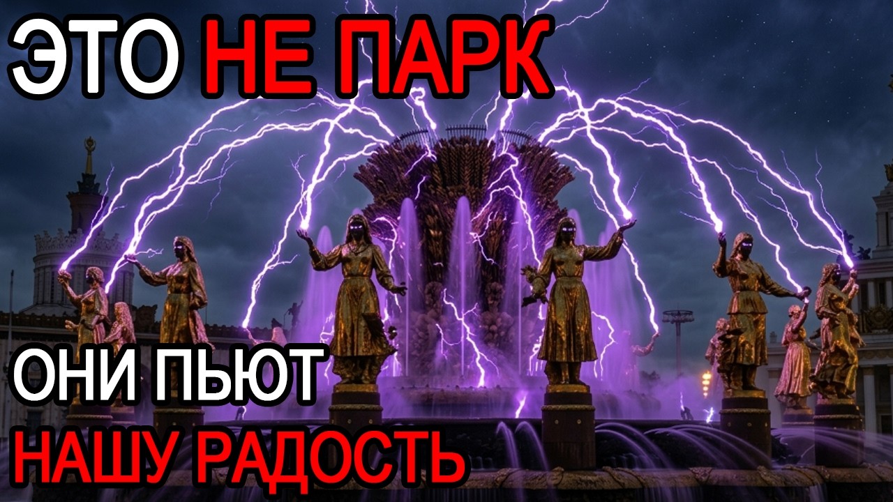 ВАША РАДОСТЬ - ТОПЛИВО ДЛЯ МАШИНЫ! ЗАЧЕМ ПОСТРОИЛИ ВДНХ? ТАЙНА ЗОЛОТЫХ ФОНТАНОВ