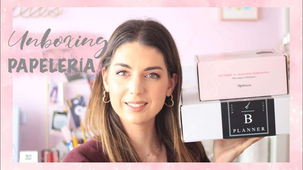 Unboxing Novedades Papeleria Agenda PDB Planner y Opobox | styleandpaper