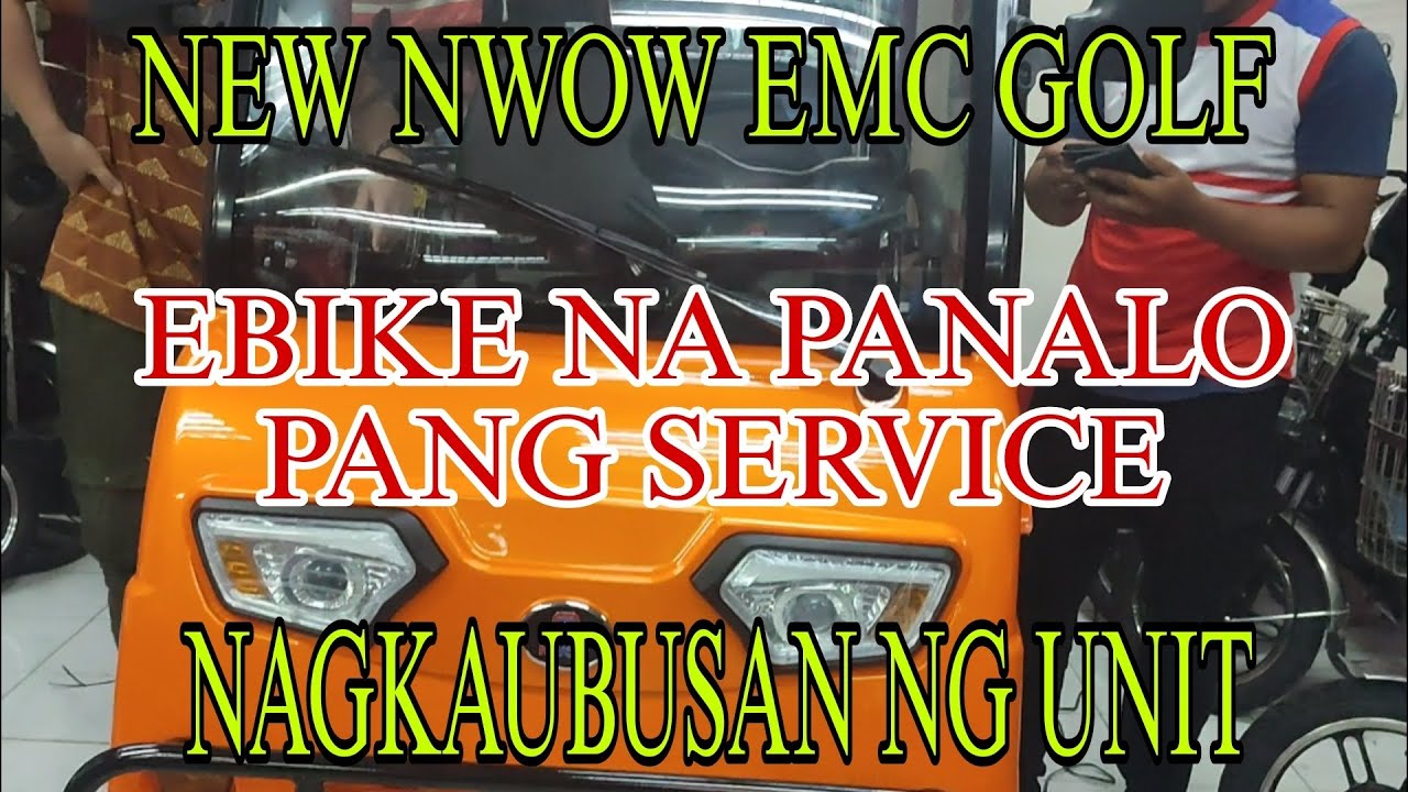 NWOW EMC GOLF REVIEW | 4 WHEELS NA EBIKE NABILI NA NAMIN
