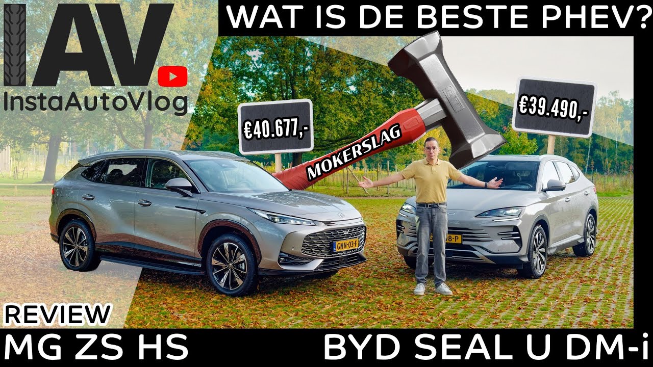 Dubbeltest | MG HS of BYD Seal U DM-i | Wat is de betere PHEV?