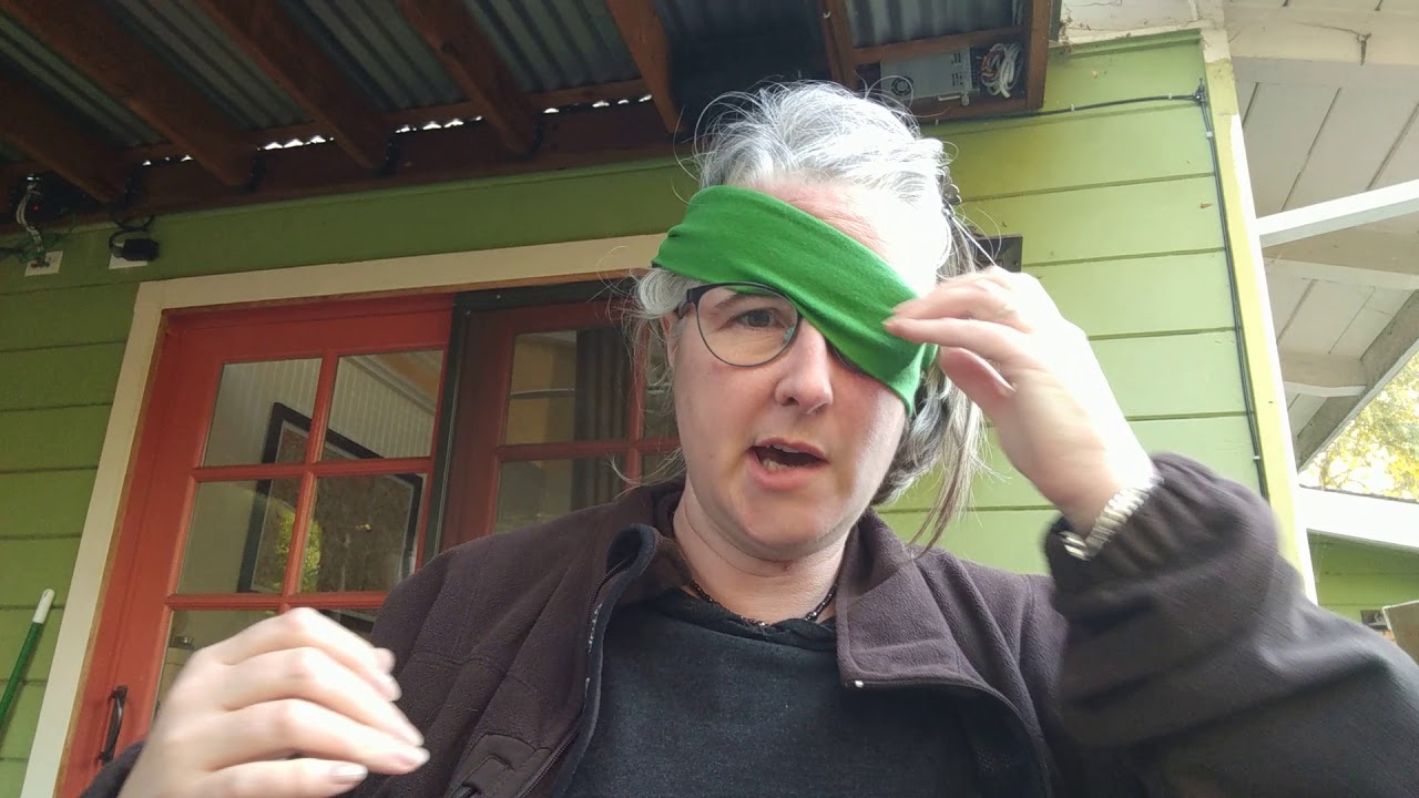 Third day with Bell's Palsy: Eye protection