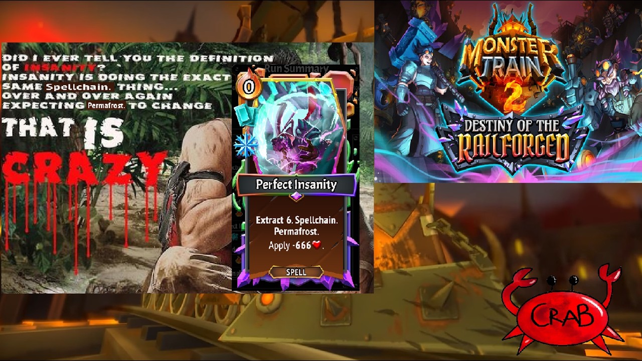 Do You Know The Definition Of Perfect Insanity??? (Monster Train 2 Cov10 Gameplay)