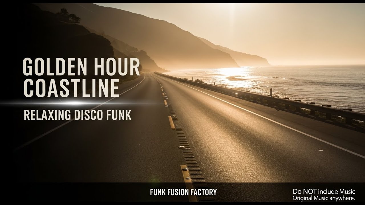 Golden Hour Coastline - Relaxing Disco Funk | Sunset Breeze Vibes [FUNK FUSION FACTORY]