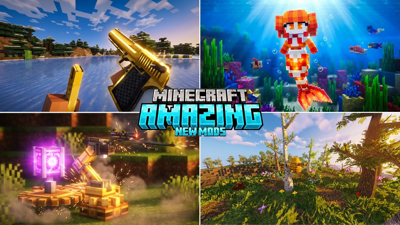 10 Amazing Minecraft Mods You’ve Probably Never Tried ! (1.20.1 to 1.21.11)
