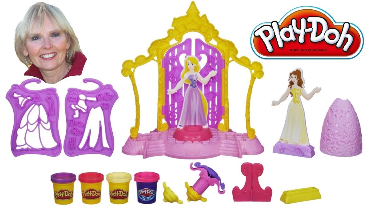 &hearts;&hearts; Play-Doh Disney Princess Design-a-Dress Boutique Set