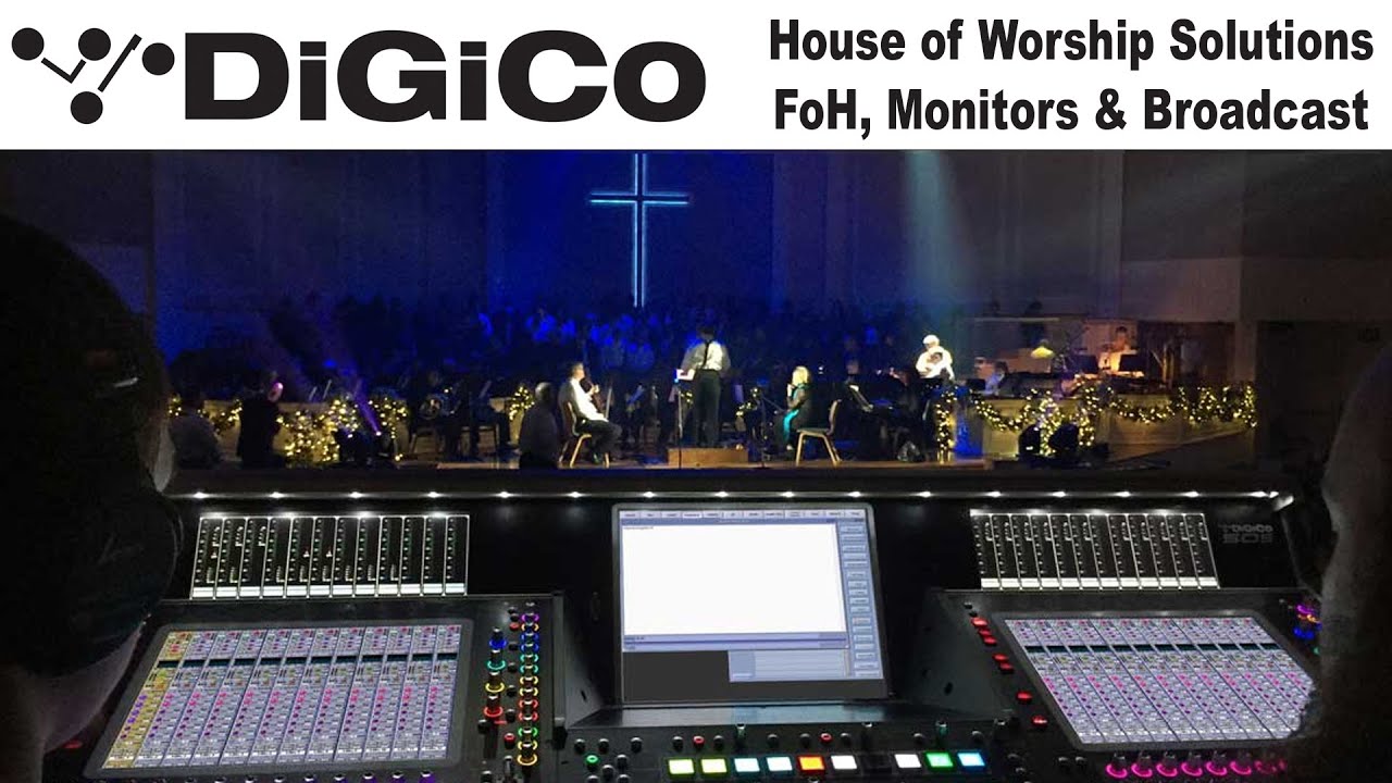 House of Worship solutions with DiGiCo