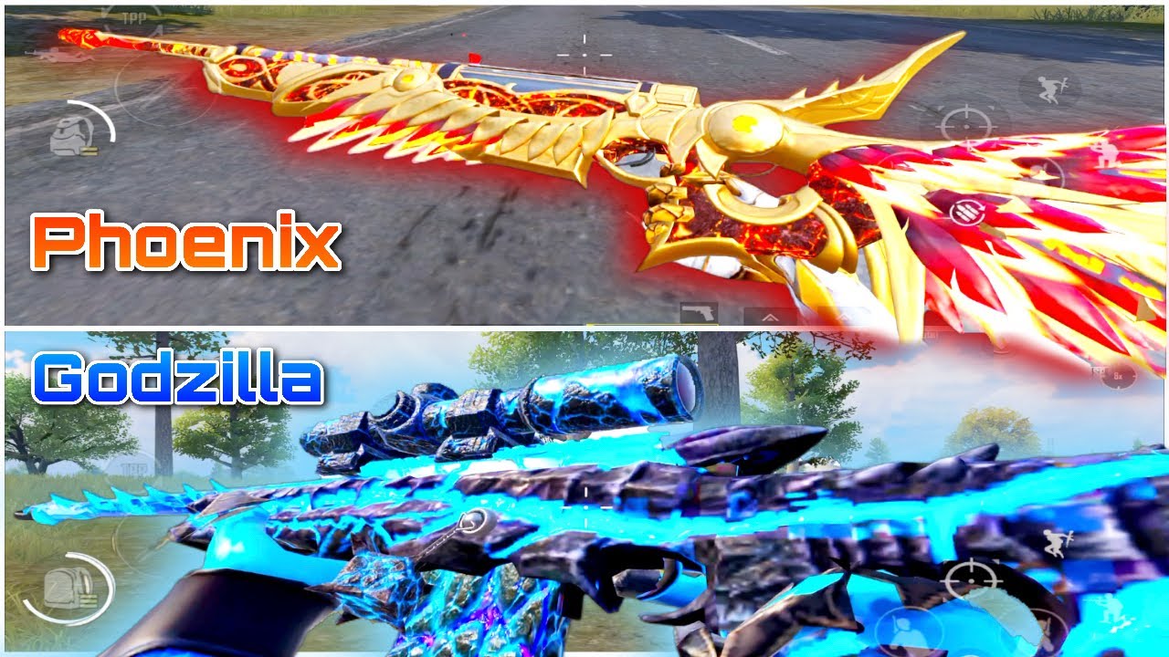 AWM GODZILLA vs AWM PHOENIX - Which skin is the BEST?